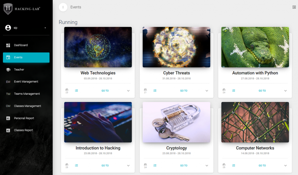 Wird auch bei der Weiterbildung eingesetzt, die Cyber Security Lab. Foto: HSR